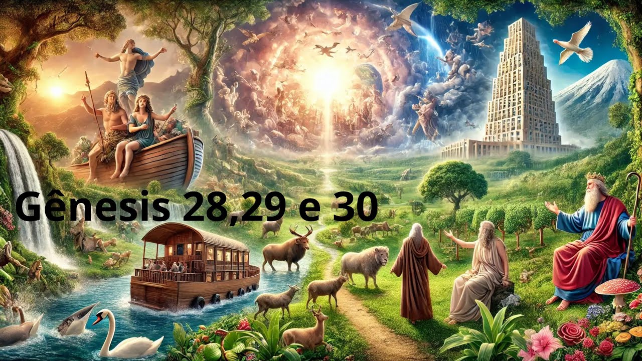 Dia 10/365 : Gênesis 28,29 e 30 Bíblia em 1 ano Versão ARC