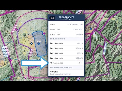 ForeFlight Quick Tip: Quick-Access Airspace Frequencies