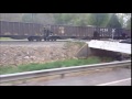 Norfolk Southern Dash 9-40c Coal Train Outside of Affinity With Caboose