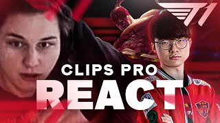 Faker sur Lee ?! - PANDORE REACT à FAKER & THEBAUSFFS Hard Carry - Best Of LoL Stream Highlights