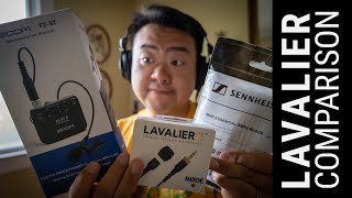 Video thumbnail for Lavalier Audio Comparison with RODE SENNHEISER ZOOM by Kevin Hu