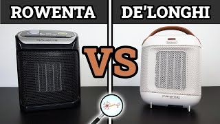 ¿Qué Calefactor Cerámico es MEJOR? ⚔️ Rowenta VS De'Longhi