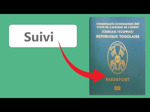 Voici comment suivre la demande de passeport ou de carte de séjour au Togo #passeport #togo