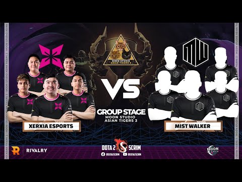 XERXIA vs Mist Walker - Moon Studio Asian Tigers 3 - Group Stage - BO2