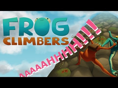 One Armed Rock Climbing! FROG CLIMBERS