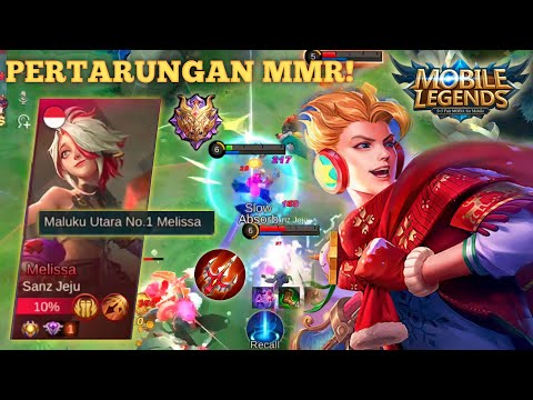 MENGERIKAN! LAWAN TOP GLOBAL MELISSA MALUKU UTARA! INI TIPS LANING PHASE KETIKA LAWAN MELISSA!