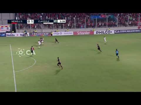 Gol de Leonel Llodrá. Newell’s 0 - Claypole 1. 32avos de Final. Undécima edición.