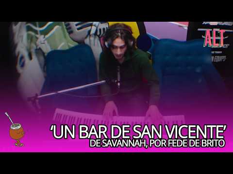 Fede de Brito interpreta 'UN BAR DE SAN VICENTE' de SAVANNAH | MERIENDA 31/08