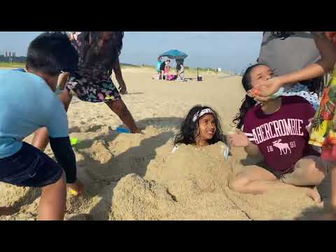 Krithika @ beach with friends