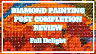 I Wasn't Sure About This One, But I'm So Glad I Kept It!! | Diamond Painting Post Completion Review