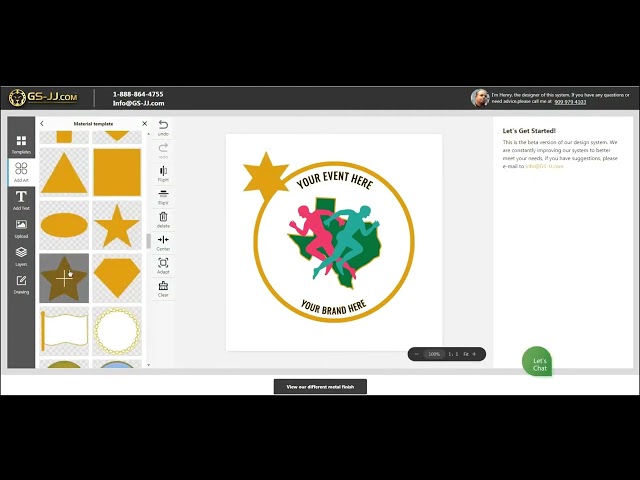 How to Place Your Custom Order By GSJJ.com Online Design System