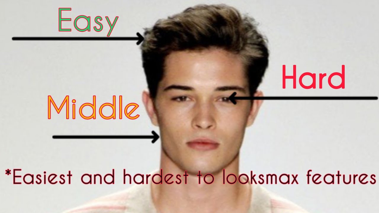 Easiest and the hardest features to looksmax
