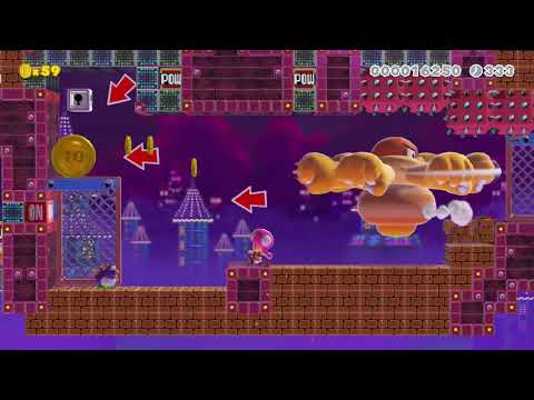 Super Mario Maker 2: "Boom Boom Wrecks His Own Airship" by DoubleATam