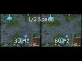 Monitor Refresh Rate Compared with Examples 720p