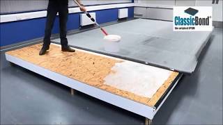 How to install a Classicbond One Piece EPDM rubber roof