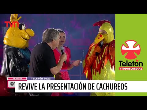 El grito, el grito, el grito: Revive la presentación de Cachureos  | Teletón 2022