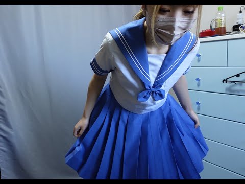 制服着用モデル　撮影風景22/06/22　36.37