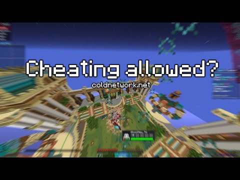 Cheating is allowed on this server? coldnetwork.net