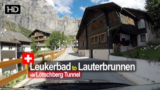 Leukerbad to Lauterbrunnen – Scenic Drive Switzerland!