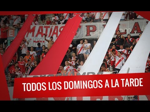 "Todos los domingos a la tarde" Barra: Los Borrachos del Tablón • Club: River Plate