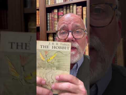 Guy thought $25 copy of “THE HOBBIT” was worth $25,000!     #hobbit #lotr