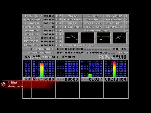 Amiga music: 4-Mat - Menuloader