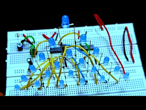 ""WOW"" | Awesome LED Chaser || Triangular LED chaser || DIY