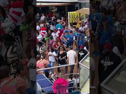 Thumbnail for Carnival sunrise sail away party from NYC 🎊😍🛳️🛳️🛳️#choosefun