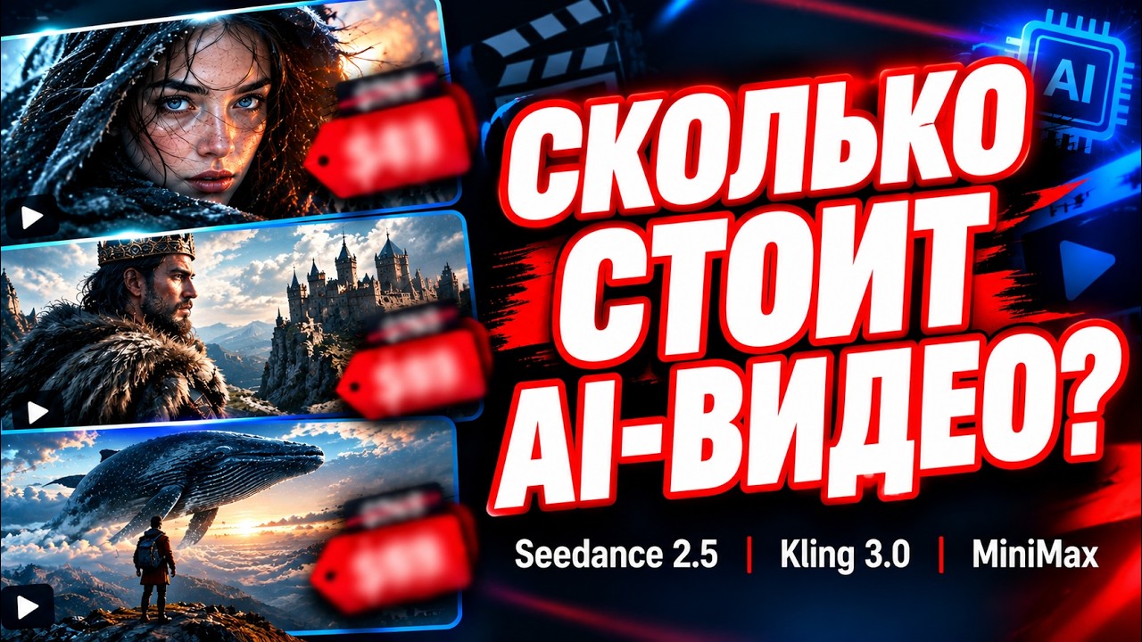 YouTube: Сколько РЕАЛЬНО стоит генерация AI-видео
