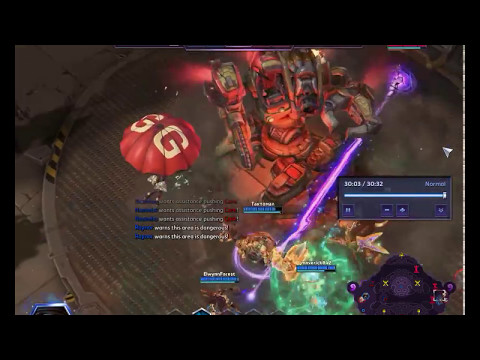 Heroes Of The Storm : Raynor Best def/end game ever