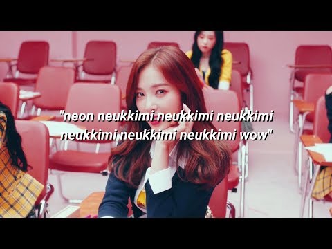 "neon neukkimi neukkimi neukkimi neukkimi neukkimi neukkimi wow" - Yoon Chaekyung, APRIL (2018)