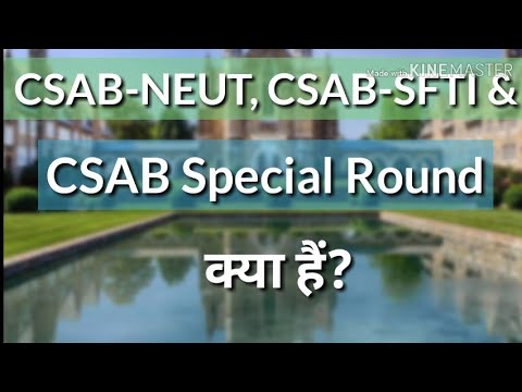 What is CSAB-NEUT, CSAB-SFTI and CSAB Special Round