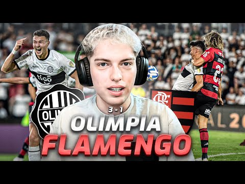 DAVOO XENEIZE REACCIONA A OLIMPIA 3 FLAMENGO 1 - COPA LIBERTADORES 2023 (OCTAVOS VUELTA)