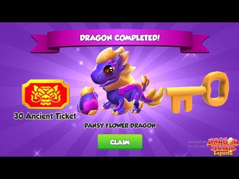 Journey Of The Rat Event Level 3-4 ( Get Pansy Flower Dragon ) - Dragon Mania Legends