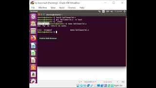 make Virtual machine and Run C program on virtualbox using Ubuntu OS