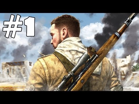 Sniper Elite 3 Walkthrough Part 1 Gameplay Let's Play Playthrough PC Review 1080p HD