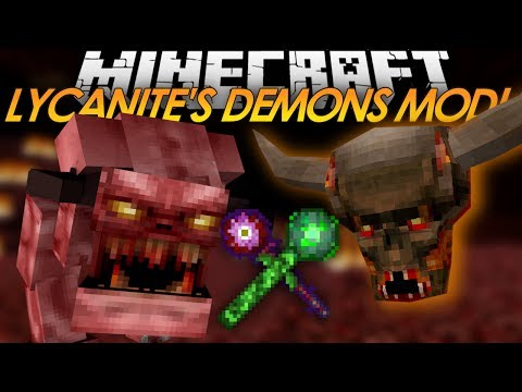 New Demon Mobs & Items: Lycanite's Mod Showcase