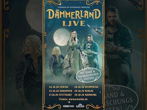 DÄMMERLAND LIVE 2026✨ We're going on tour!!!