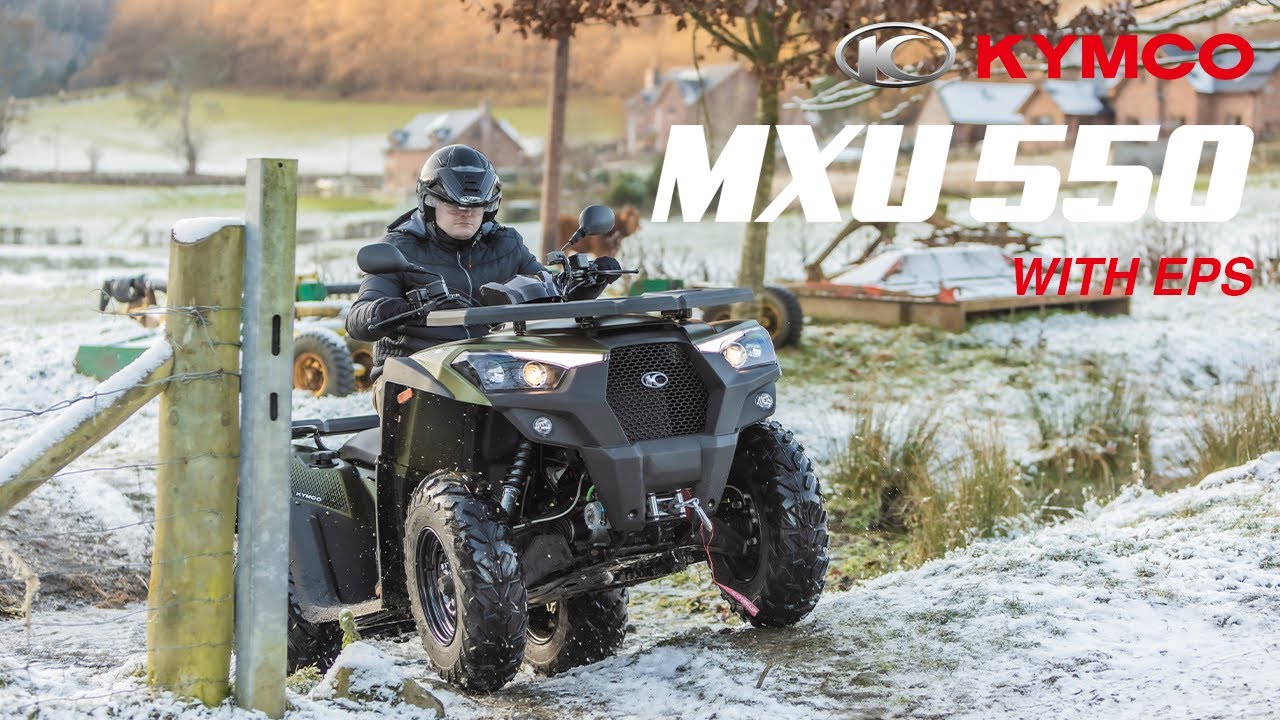 KYMCO MXU 550 EPS - Made To Work