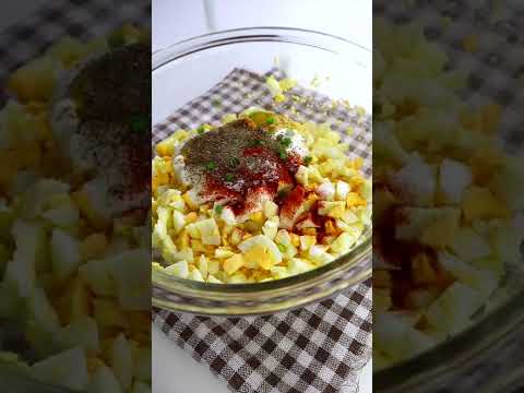 SECRET ingredient egg salad | Light & delish!