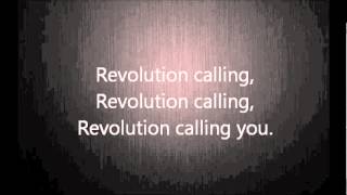 Queensryche- Revolution Calling (lyrics)