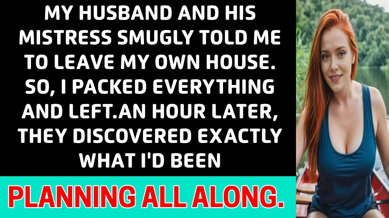 "My Husband and His Mistress Smirked as They Kicked Me Out of My Own Home"