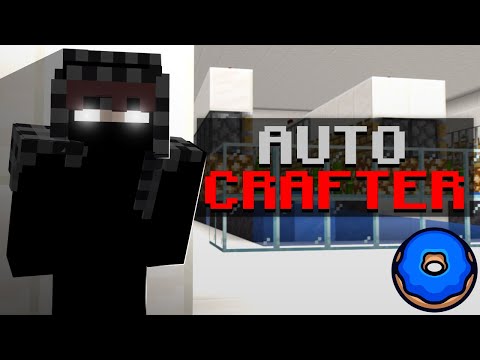 Auto Crafter System for Frozen Flo Bamboo Farm#donutsmp #minecraft#bamboofarm#autocrafter