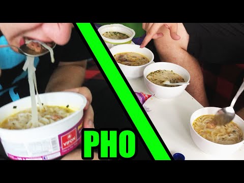 OCHUTNÁVAME INSTANTNÉ PHO POLIEVKY 😋 w/Kiki