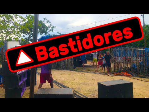 Bastidores da festa de sábado de aleluia com a super mega itamaraty boi cavalo icatu 