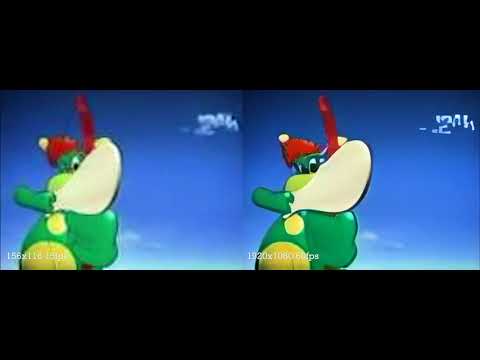 (test) Upscaling ed interpolazione fotogrammi - spot Sammontana 1998