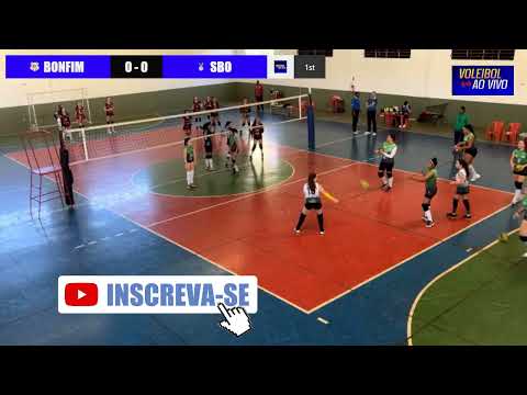 BONFIM X SBO - SUB-17 - 13/08/22 AS 10Hs - VOLEIBOL FEMININO - VOLEIBOL AO VIVO