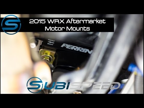 Subispeed - 2015 WRX Aftermarket Motor Mount Install