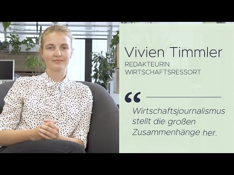Wirtschaftsredakteurin Vivien Timmler | Journalismus in 2 Minuten - SZ einfach erklärt