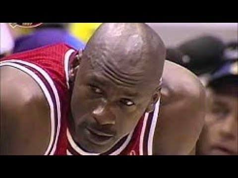 Michael Jordan 'Flu Game'   1997 NBA Finals Game 5 Chicago Bulls vs Utah Jazz